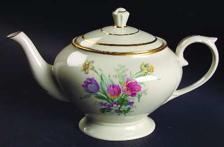 Tulip Time Teapot & Lid