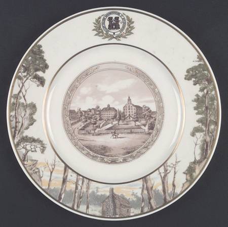 Washington & Jefferson College Dinner Plate