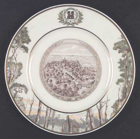 Washington & Jefferson College Dinner Plate