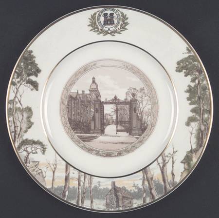 Washington & Jefferson College Dinner Plate