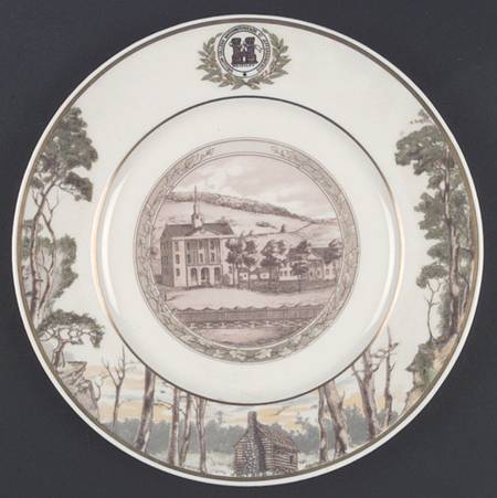 Washington & Jefferson College Dinner Plate