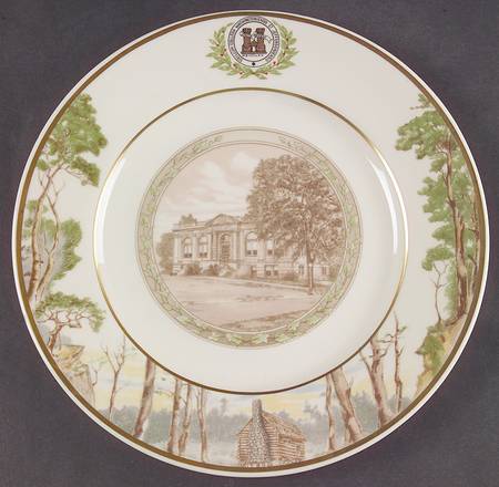 Washington & Jefferson College Dinner Plate