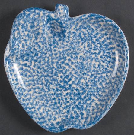 Blue Stipple Spoon Rest/Holder (Holds 1 Spoon)