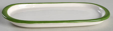 Holly (Green Trim) 1/4 Lb Butter No Lid