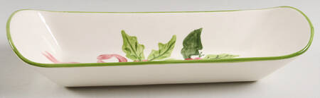 Holly (Green Trim) Cracker Server-Boat