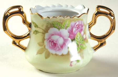 Heritage Green Sugar Bowl No Lid