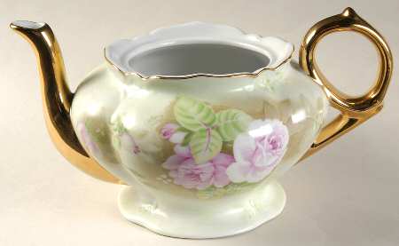 Heritage Green Teapot No Lid