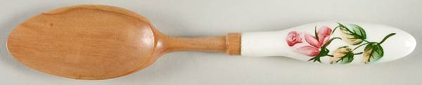 Americana Salad Serving Spoon with Wood Bowl