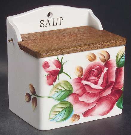 Americana Salt Box & Lid