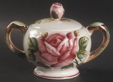 Americana Sugar Bowl & Lid