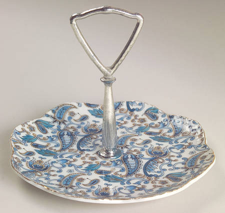 Blue Paisley Tidbit