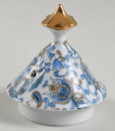 Blue Paisley Lid for Coffee Pot
