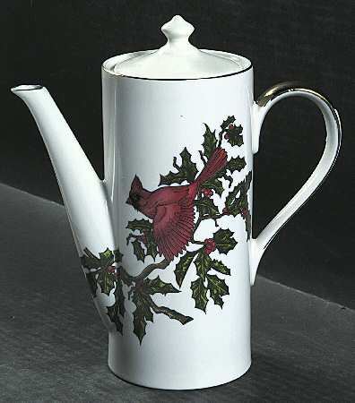 Cardinal Coffee Pot & Lid