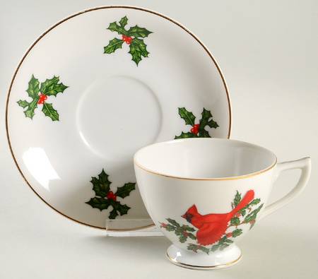 Cardinal Footed Cup & Saucer Set