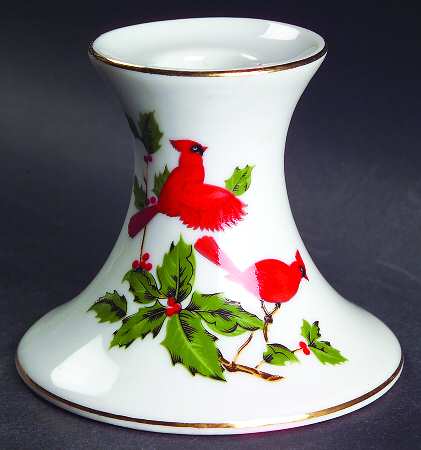 Cardinal Single Light Candlestick