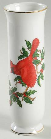 Cardinal 6" Bud Vase
