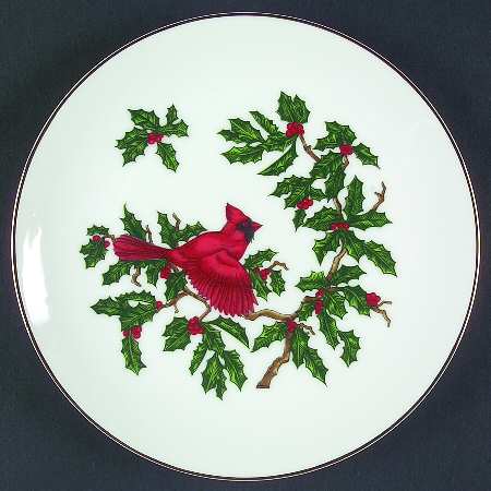 Cardinal Salad Plate