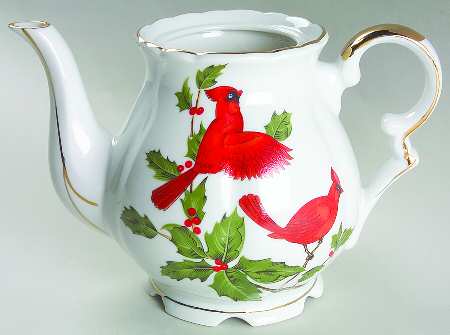 Cardinal Teapot No Lid