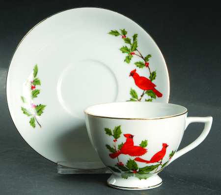 Cardinal Footed Cup & Saucer Set