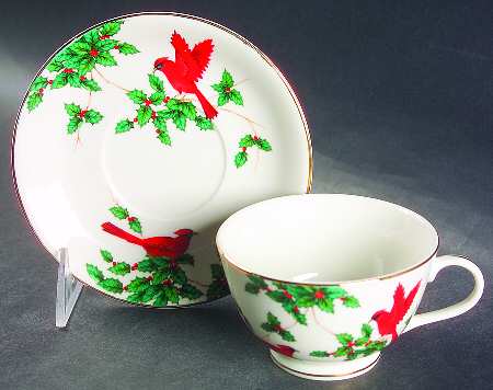 Cardinal Footed Cup & Saucer Set