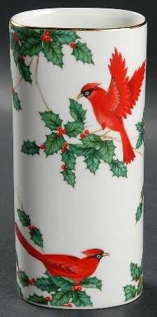 Cardinal 6" Bud Vase