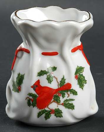Cardinal 3" Bud Vase