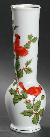 Cardinal 6" Bud Vase