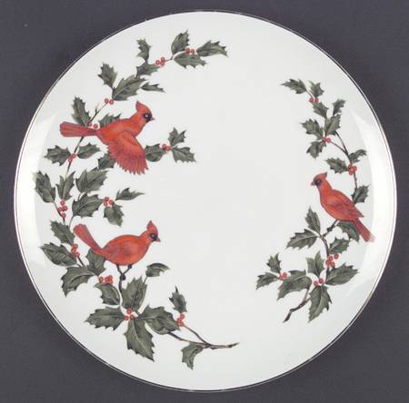 Cardinal Dinner Plate
