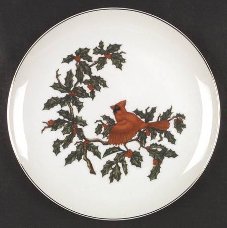 Cardinal Dinner Plate