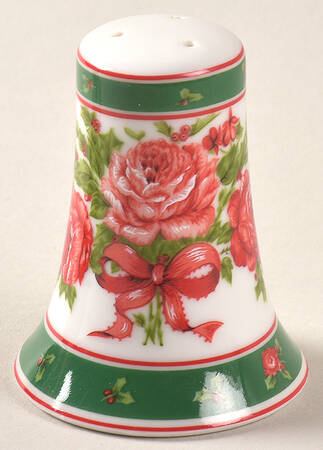 Christmas Rose Salt Shaker