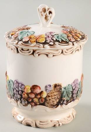 Della Robia Large Canister & Lid