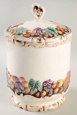 Della Robia Extra Large Canister & Lid