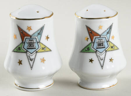 Eastern Star Salt & Pepper Set