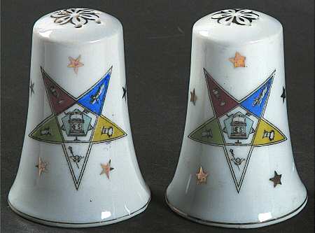 Eastern Star Salt & Pepper Set