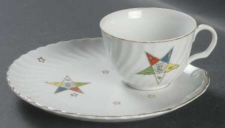 Eastern Star Snack Plate