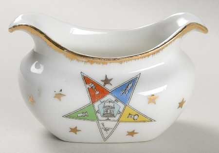 Eastern Star Mini Open Sugar Bowl