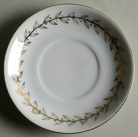 Golden Laurel Underplate for Jam/Jelly