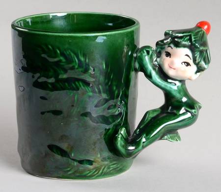 Green Holly Mug