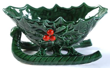 Green Holly Medium Sleigh