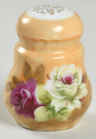 Heritage Brown (Floral) Pepper Shaker