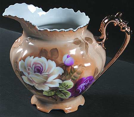 Heritage Brown (Floral) 48 Oz Pitcher