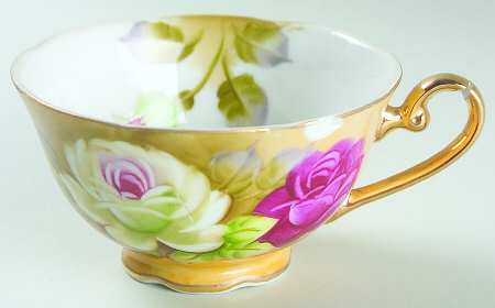 Heritage Brown (Floral) Snack Cup