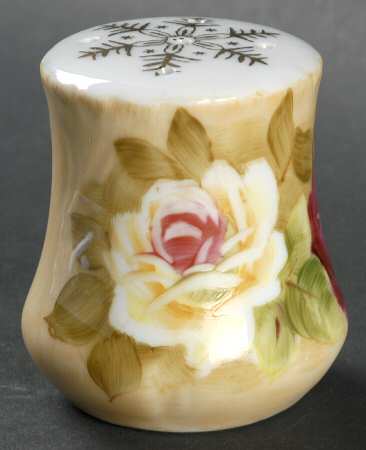 Heritage Brown (Floral) Pepper Shaker