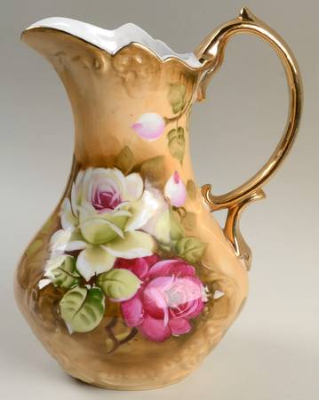 Heritage Brown (Floral) 48 Oz Pitcher