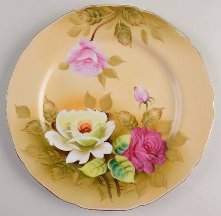 Heritage Brown (Floral) by Lefton