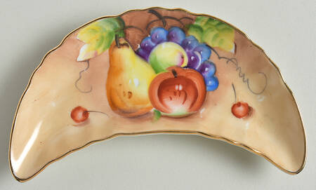 Heritage Brown (Fruit) Bone Dish