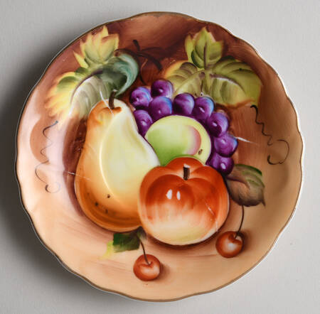 Heritage Brown (Fruit) Saucer