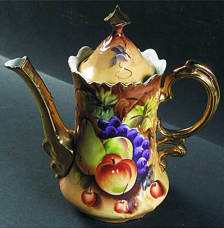 Heritage Brown (Fruit) Coffee Pot & Lid