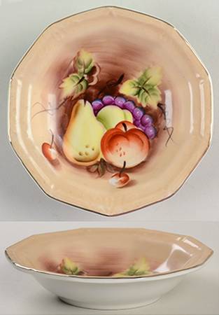 Heritage Brown (Fruit) Mini Pitcher and Bowl Set, Bowl Only