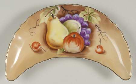 Heritage Brown (Fruit) Bone Dish